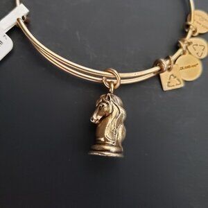 New ALEX AND ANI "THE KNIGHT" BRACELET Chess  Horse 669